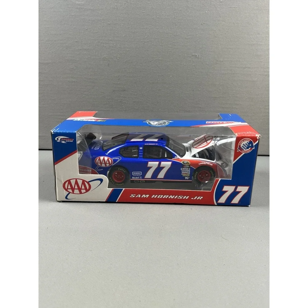 Limited Edition NARCAR Sam Hornish Jr #77 AAA 1:24 Scale Stock Car